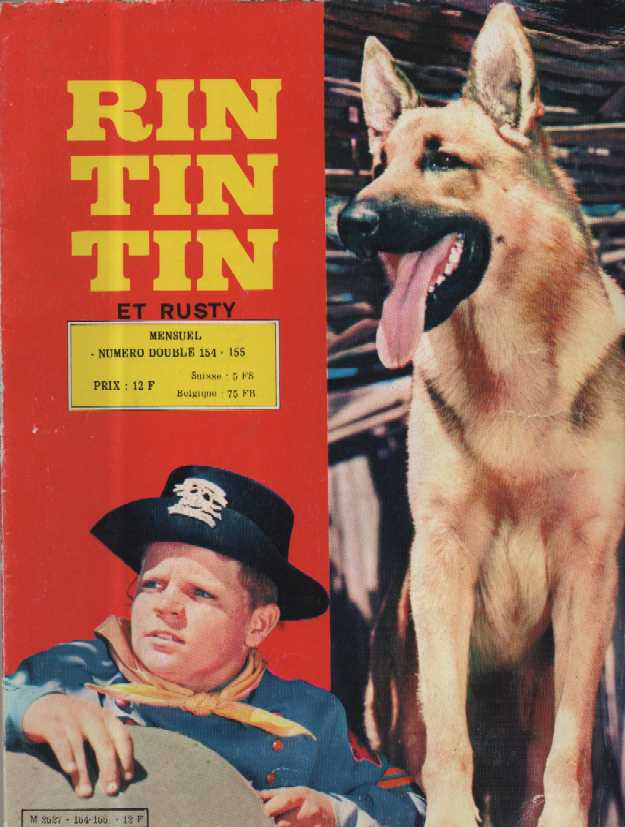 Scan de la Couverture Rintintin Rusty n 154